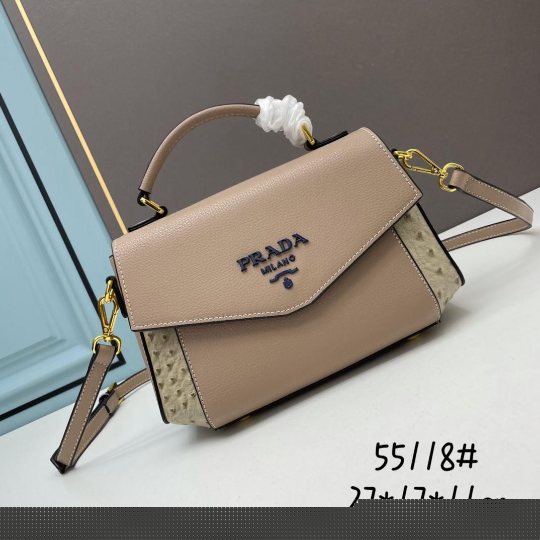 Pra*a top handle bags